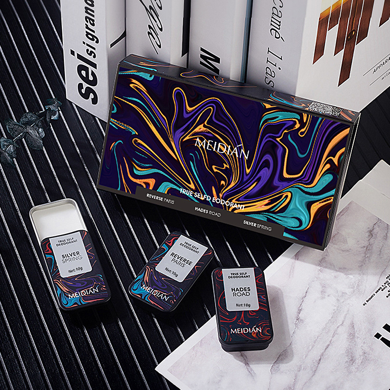Home Fragrance Gift - ウッディノートの香りが特徴の3ピースメンズフレグランスセット、フレッシュでエレガント、長時間持続、ホリデーギフトに最適