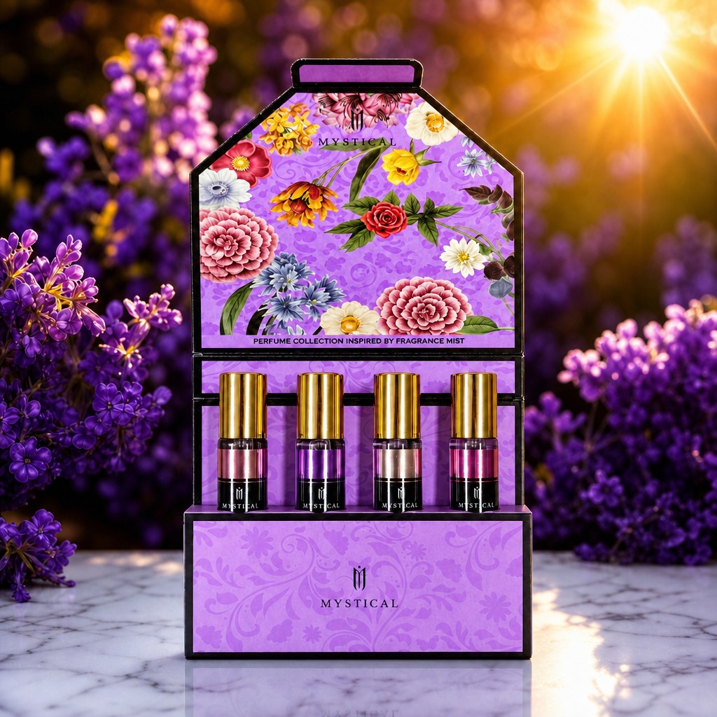 MYSTICAL 4本セット 女性用香水ギフトセット。トロピ - Home Fragrance Gift のレビューと価格
