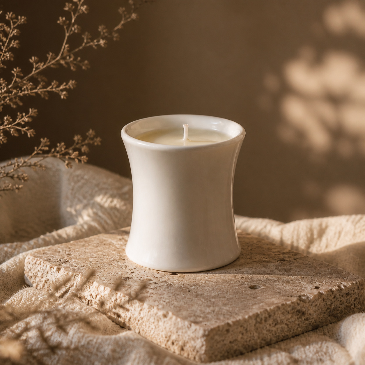 **セラミックカップに入ったアロマキャンドル（ソイワックス製 - Home Fragrance Gift のレビューと価格