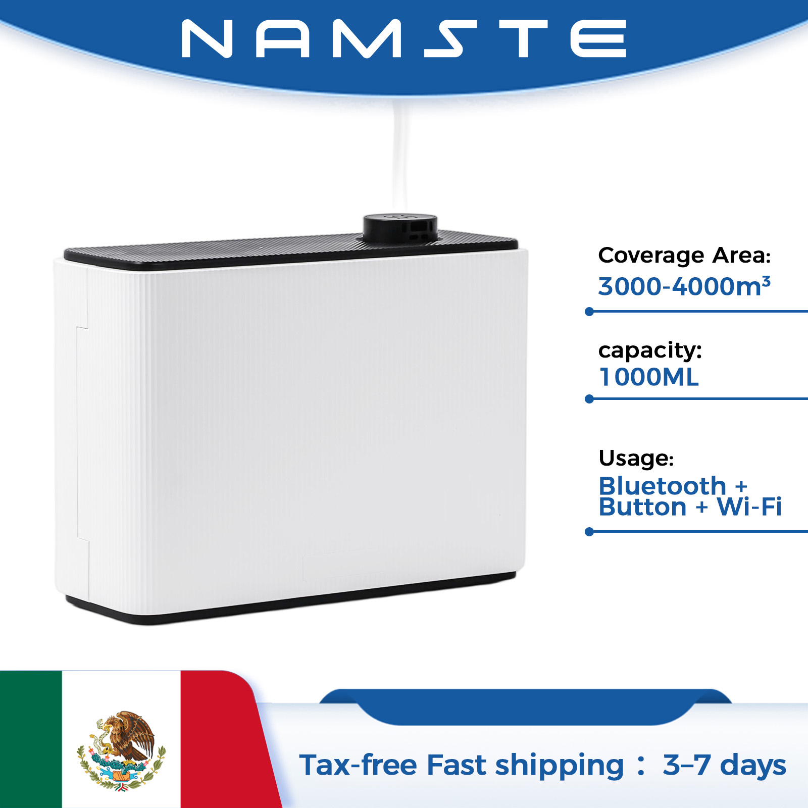 NAMSTE 1000ML フレグランスディフューザー スマ - Home Fragrance Gift のレビューと価格
