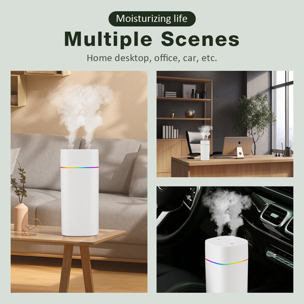 600 ミリリットル空気加湿器 USB 充電エッセンシャル  - Home Fragrance Gift のレビューと価格